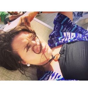 MK Halter Tankini Top w Strings